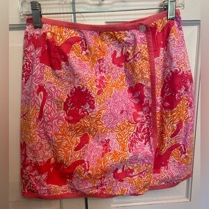 Lilly Pulitzer Vintage Palm Beach wrap skirt - Size S